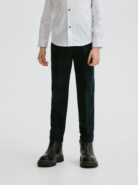 Reserved Boy's Navy Elegant Viscose Trousers | Reserved In Lebanon