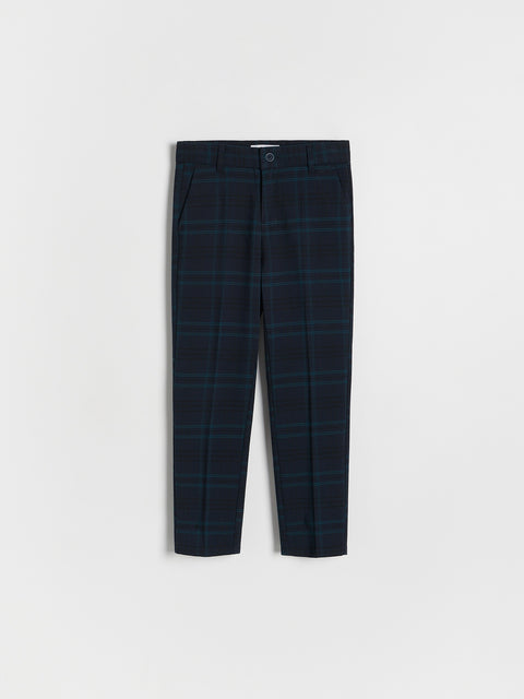 Reserved Boy's Navy Elegant Viscose Trousers | Reserved In Lebanon