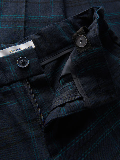 Reserved Boy's Navy Elegant Viscose Trousers | Reserved In Lebanon