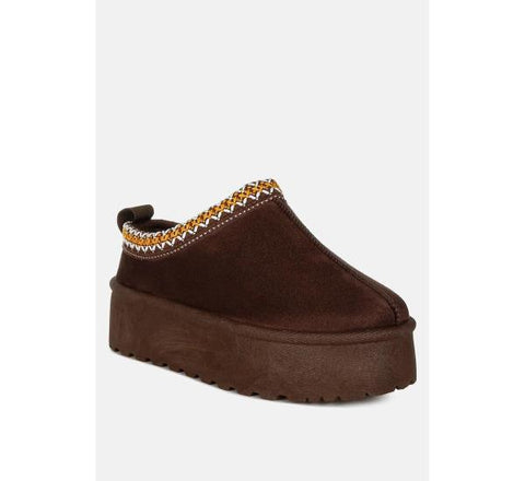Jesters Embroidered Platform Classic Slip-on