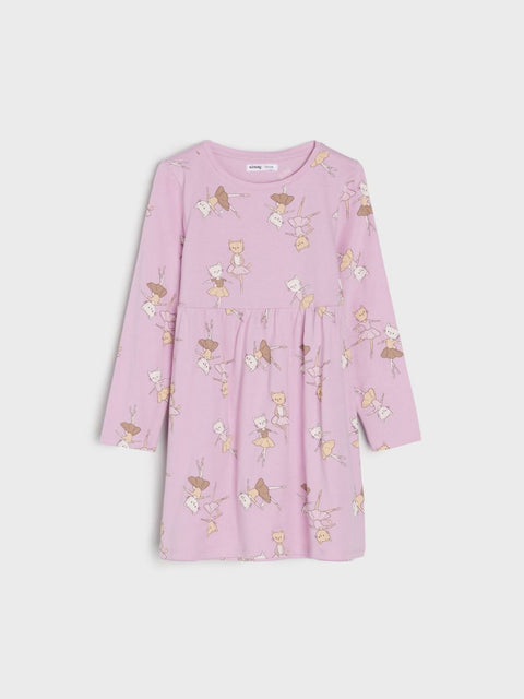 Sinsay Girl's Multi-Purple Pack Of 2 Long Sleeve Dresses | Sinsay In Lebanon