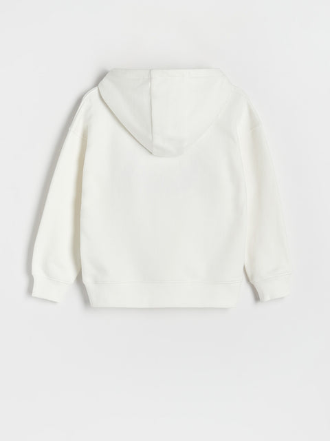 Reserved Girl's White Pusheen The Cat Christmas Hoodie | Reserved In Lebanon