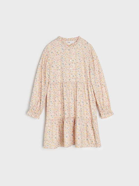 Sinsay Girl's Multicolor Long-Sleeve Dress |Sinsay In Lebanon