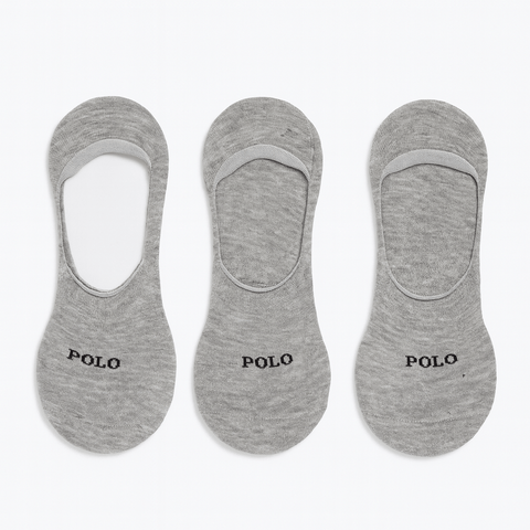 Polo Ralph Lauren Men's Grey Pack Of 3 Pairs Socks ABU710