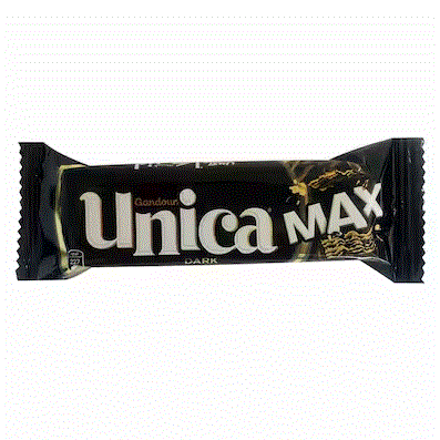 Gandour Unica Max Dark Chocolate Coated Wafer With Dark Chocolate 45g | Gandour In Lebanon