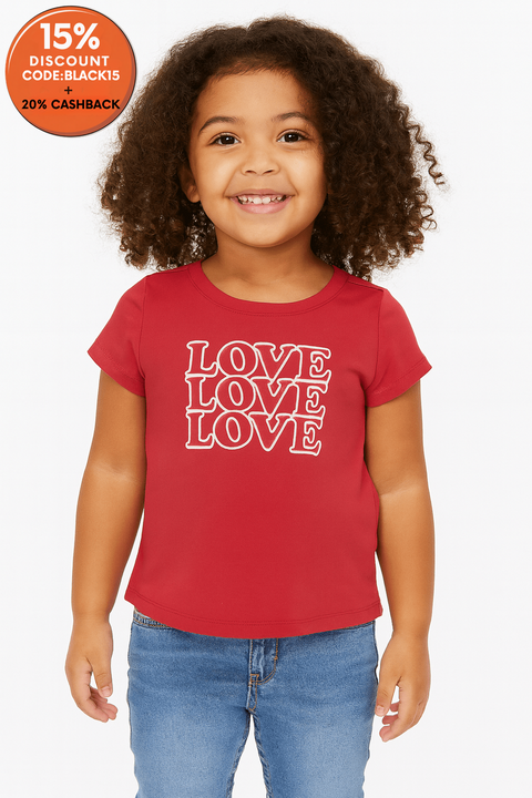 Epic Threads Girl's Red T-shirt |Epic Threads In Lebanon