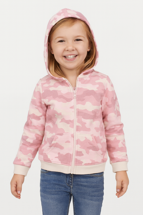 First Impressions Girl's Pink Sweatshirt |First Impressions In Lebanon