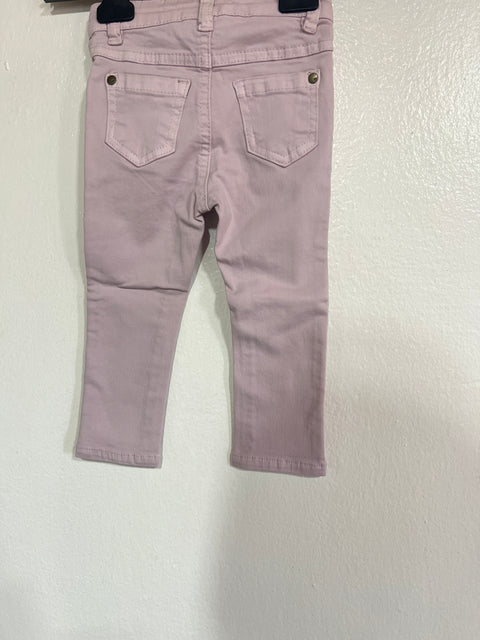 POMPdeLUX Baby Girl's Lilac Babette Lt Super Narrow Trousers |POMPdeLUX in Lebanon