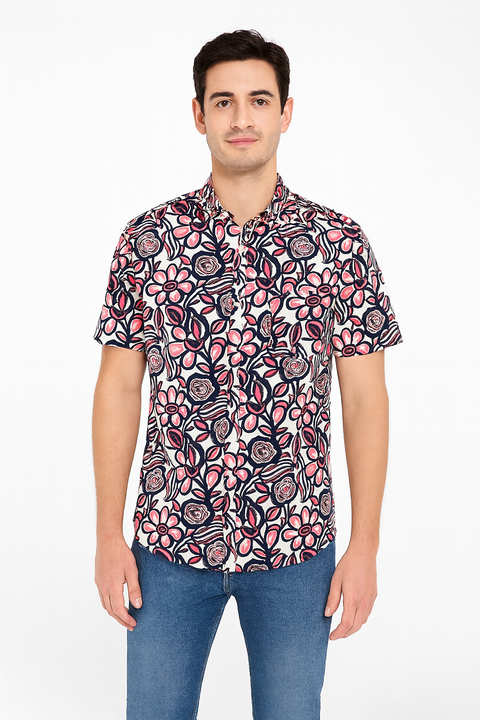 Club Room Men's Multicolor Shirt ABF285