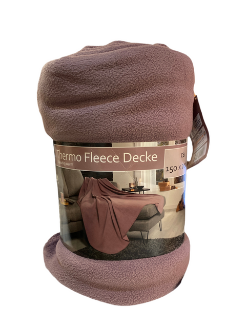 Oeko-Tex Purple Thermal Fleece Blanket Fluffy And Warm 150 x 200 cm| Oeko-Tex In Lebanon