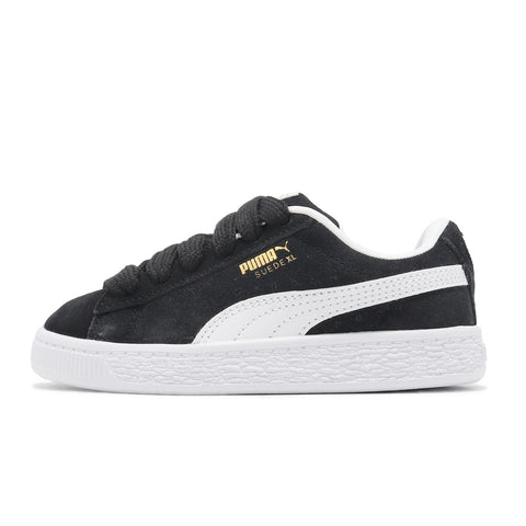 Puma Girl's White & Black Suede Xl Pre-School Sneakers | Puma In Lebanon