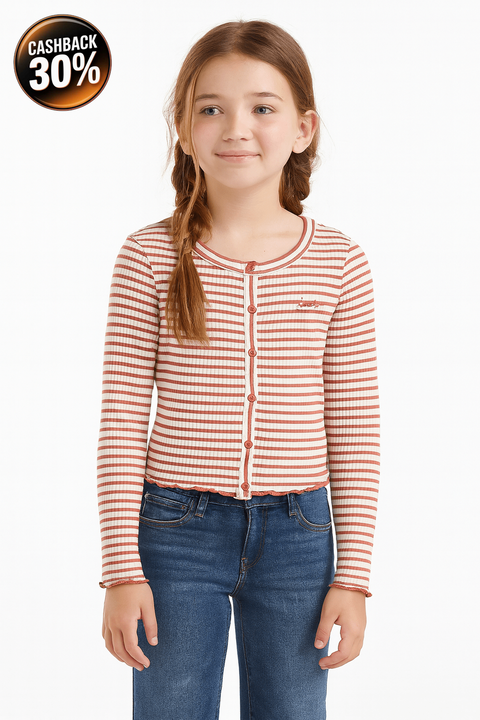 Levi's Girl's Multicolor Sweatshirt ABFK677