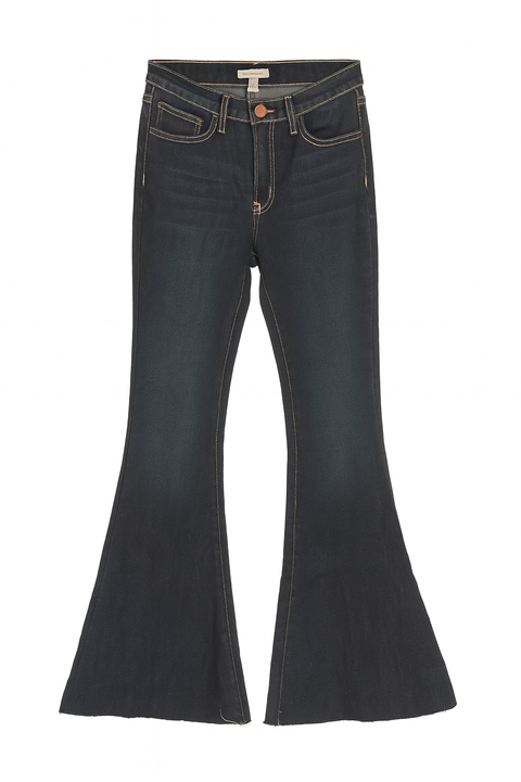 Forever 21 Women's Navy High Rise Boot Cut Flare Jeans | Forever 21 In Lebanon
