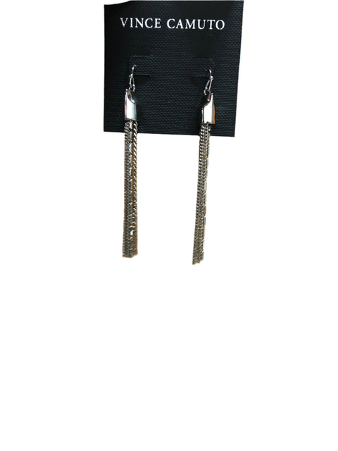 Vince Camuto Women's Hoop Slicer Pompon Earrings| Vince Camuto in Lebanon