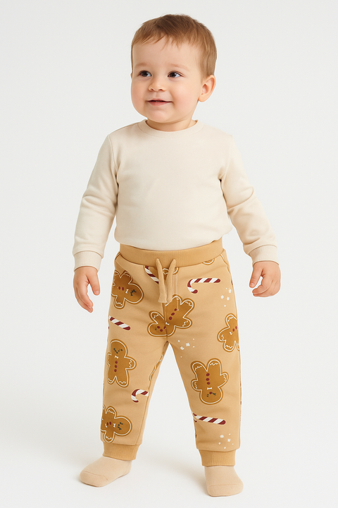 Sinsay Baby Boy's Beige Printed Sweatpant | Sinsay In Lebanon