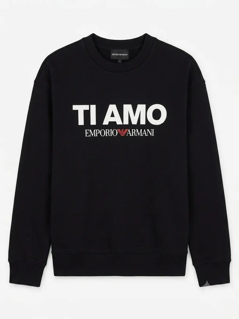 Emporio Armani Men's Black Printed Blouse | Emporio Armani In Lebanon