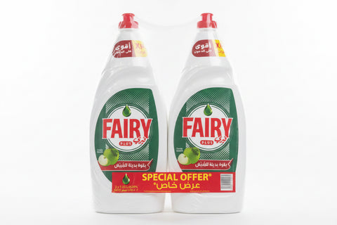 Fairy Plus Fruity Green Clean 1.25L*2| Fairy In Lebanon