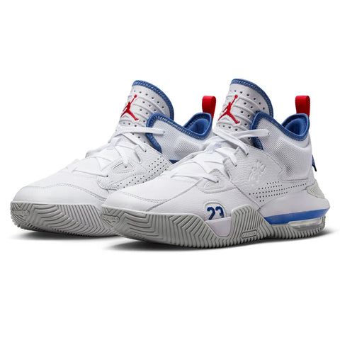 Nike Men's White and Blue Air Jordan Stay Loyal 2 Sneakers | Nike In Lebanon