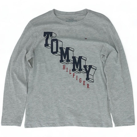 Tommy Hilfiger Boy's  Gray Sweatshirt ABFK353 SHR