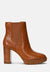 Lauren Ralph Lauren Women's Brown Leather Layne Boots