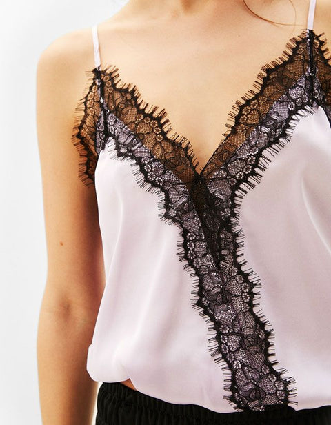 Bershka Women's Purple Sleeveless Top |Bershka in Lebanon
