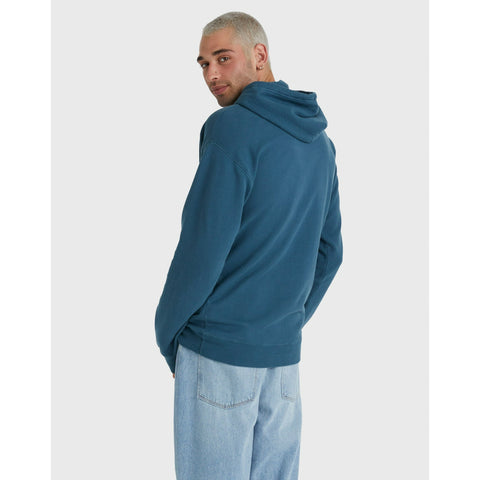 ComfortWash By Hanes Men's  Metallic Teal Fleece Hoodie | Hanes In Lebanon