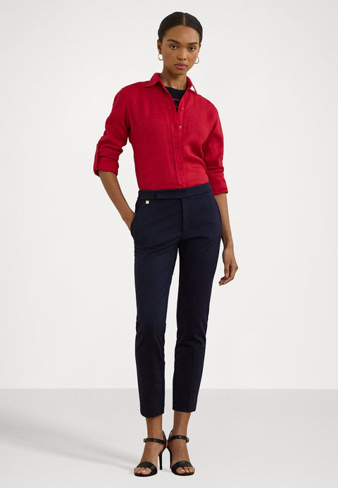 Lauren Ralph Lauren Women's Navy Straight Ponte Pants |Lauren Ralph Lauren In Lebanon