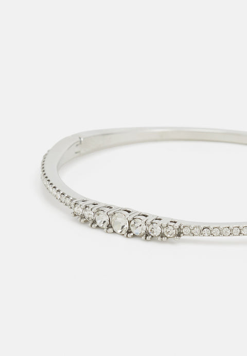 Marchesa Women's Silver Stones Bangle | Marchesa In Lebanon