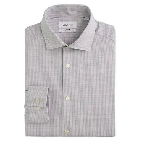 Calvin Klein Men's Multicolor Dress Steel Stretch Slim Fit Shirt | Calvin Klein In Lebanon