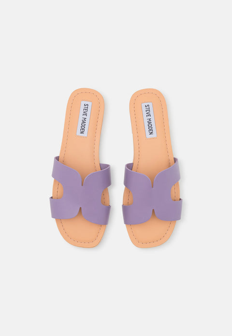 Steve Madden Women's Purple Leather Zarnia Sandals | Steve Madden in Lebanon
