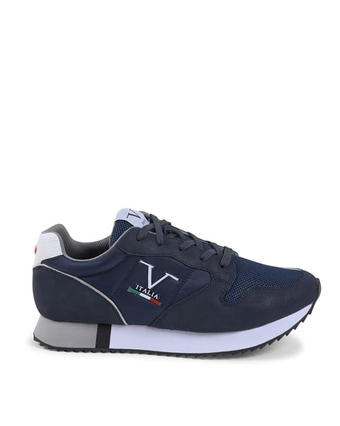 V Italia By Versace Men's Navy Blue SNK 003 Sneakers | V Italia In Lebanon