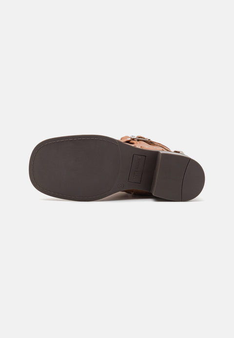 Steve Madden Women's Tan Leather Blessing Boots | Steve Madden in Lebanon