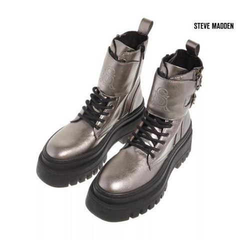 Steve Madden Women's Silver Chauss Boots |Steve Madden in Lebanon