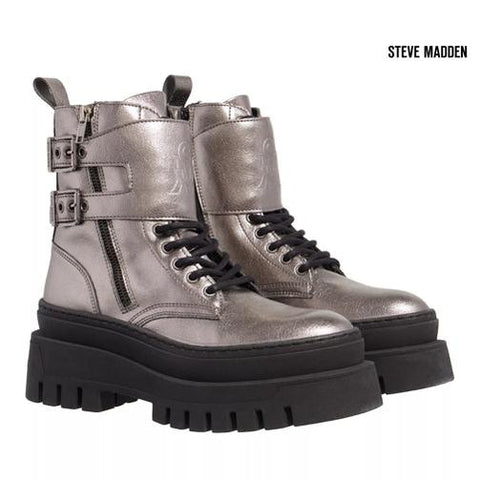 Steve Madden Women's Silver Chauss Boots |Steve Madden in Lebanon
