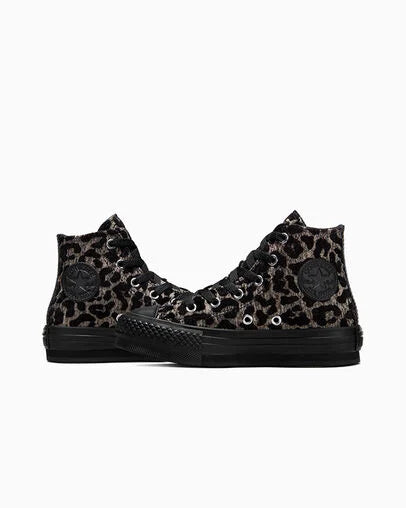 Converse Girl's Multicolor Animal Printed Chuck Taylor All Star EVA Lift Platform Sneakers|Converse In Lebanon