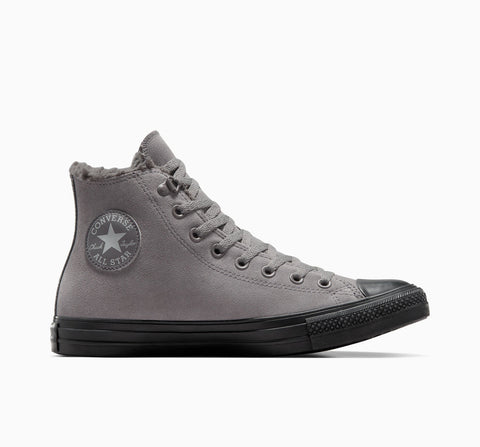 Converse Men's Gray Chuck Taylor All Star Suede High Top Sneakers|Converse In Lebanon