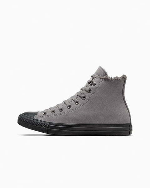 Converse Men's Gray Chuck Taylor All Star Suede High Top Sneakers|Converse In Lebanon