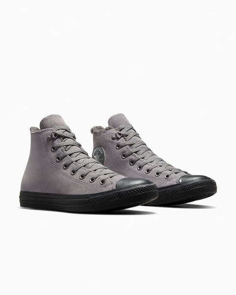 Converse Men's Gray Chuck Taylor All Star Suede High Top Sneakers|Converse In Lebanon