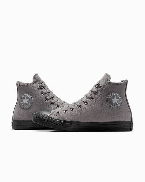 Converse Men's Gray Chuck Taylor All Star Suede High Top Sneakers|Converse In Lebanon