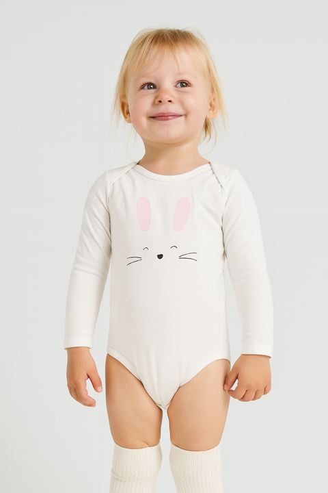 Sinsay Baby Girl's White Bodysuit | Sinsay In Lebanon