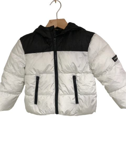 Terranova Boy's Puffer Black And White Jacket  | Terranova In Lebanon