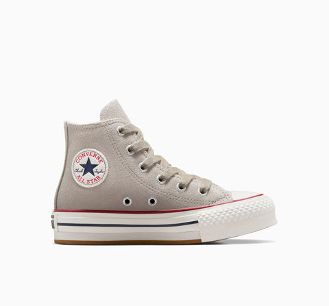 Converse Girl's Khaki Chuck Taylor All Star Lift Ps Lifestyle Sneakers |Converse In Lebanon