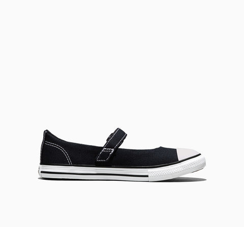 Converse Girl's Black & White Chuck Taylor All Star Dainty Mary Jane Flat | Converse In Lebanon