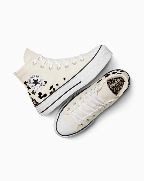 Converse Women's Egret /Costal Dune/Black CTAS LIFT HI Sneakers  | Converse in Lebanon