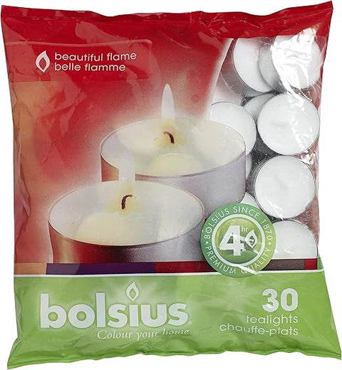 Bolsius Tealight Candles 30pcs |Bolsius In Lebanon