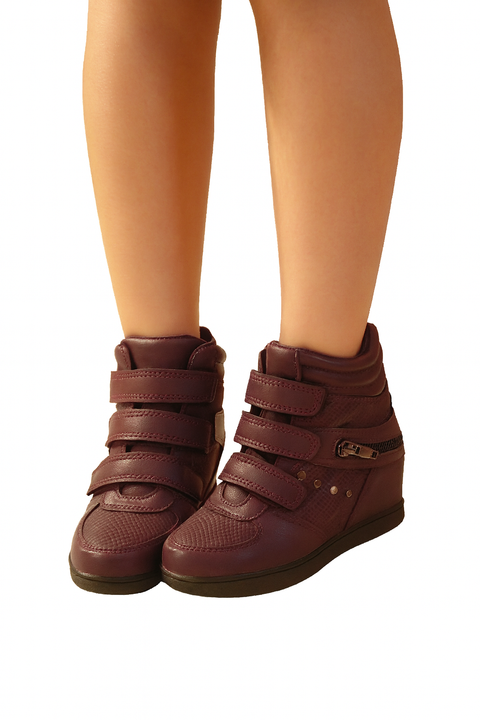 Gemo Girl`s Purple Ankle Sneakers | Gemo In Lebanon