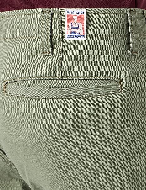 Wrangler Men's Khaki Green Casey Jones Chino Pants | Wrangler In Lebanon