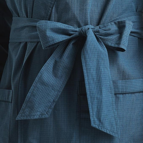 Nautica Men's Dark Blue Sustainably Crafted Robe | Nautica In Lebanon