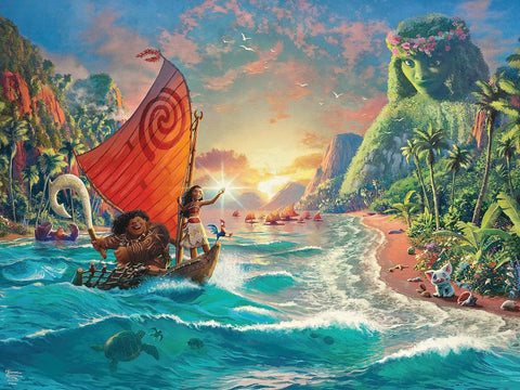 Ceaco Foil Puzzle Thomas Kinkade Moana 500 Piece Jigsaw Puzzle | Ceaco In Lebanon