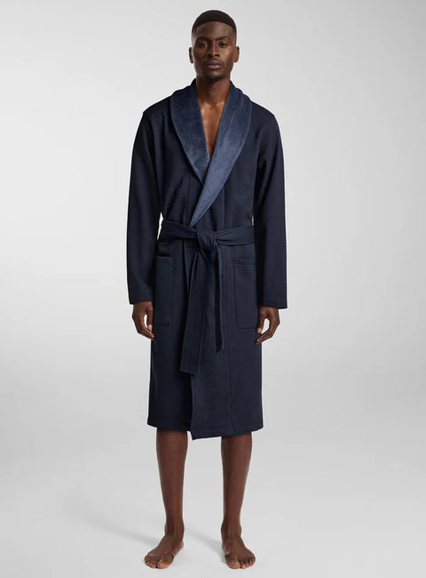 Ugg Men's Navy Robinson Robe | Ugg In Lebanon